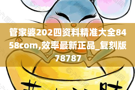 管家婆202四资料精准大全8458com,效率最新正品_复刻版78787