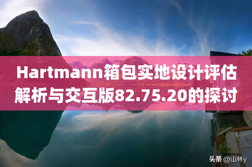 Hartmann箱包实地设计评估解析与交互版82.75.20的探讨