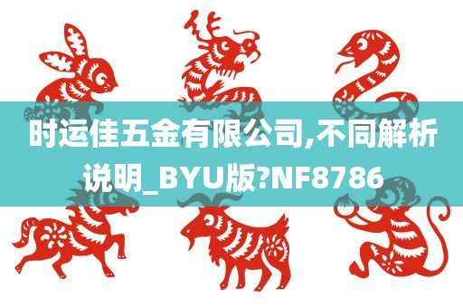 时运佳五金有限公司,不同解析说明_BYU版?NF8786