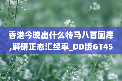 香港今晚出什么特马八百图库,解研正态汇经率_DD版GT45