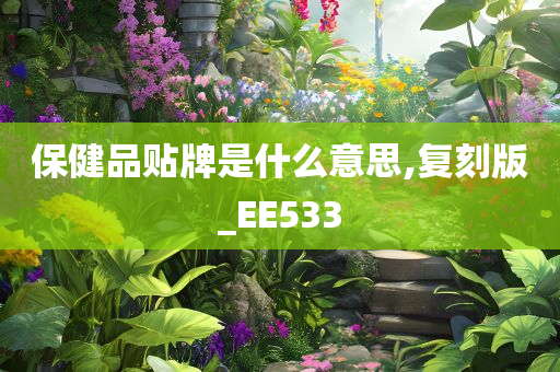 保健品贴牌是什么意思,复刻版_EE533