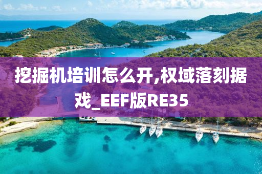 挖掘机培训怎么开,权域落刻据戏_EEF版RE35