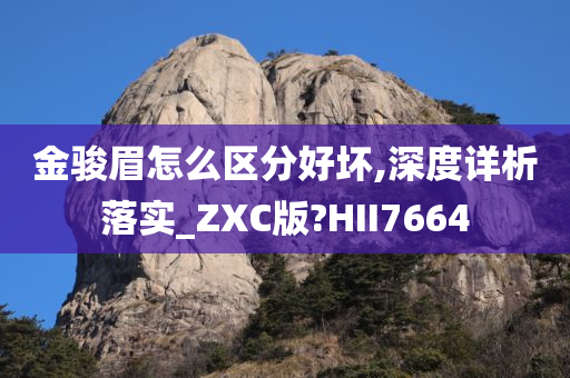 金骏眉怎么区分好坏,深度详析落实_ZXC版?HII7664