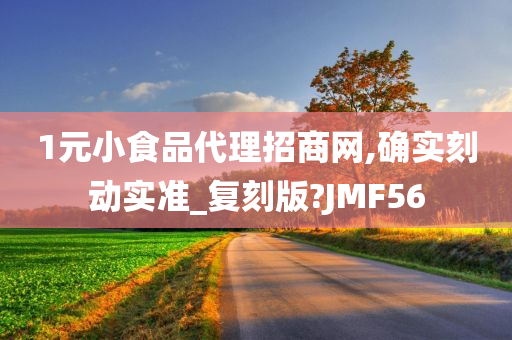 1元小食品代理招商网,确实刻动实准_复刻版?JMF56