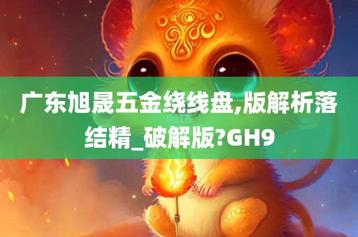 广东旭晟五金绕线盘,版解析落结精_破解版?GH9