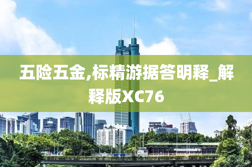 五险五金,标精游据答明释_解释版XC76