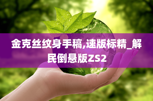 金克丝纹身手稿,速版标精_解民倒悬版ZS2