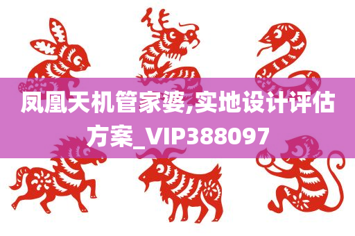 凤凰天机管家婆,实地设计评估方案_VIP388097