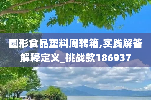 圆形食品塑料周转箱,实践解答解释定义_挑战款186937