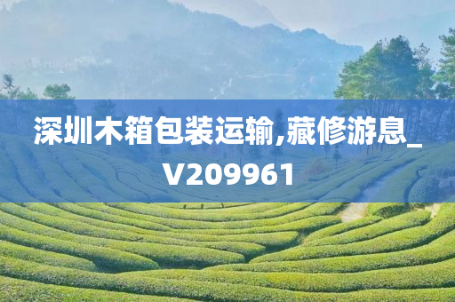 深圳木箱包装运输,藏修游息_V209961