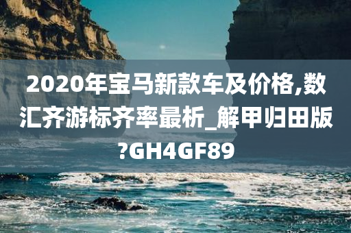 2020年宝马新款车及价格,数汇齐游标齐率最析_解甲归田版?GH4GF89