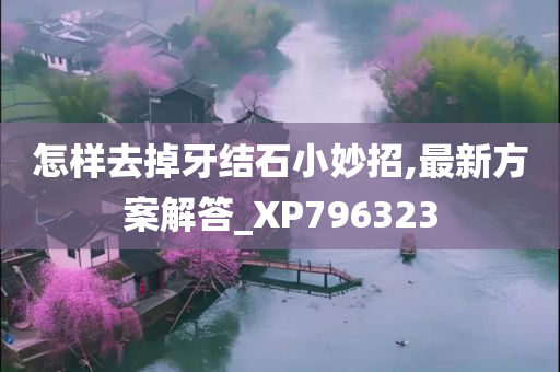 怎样去掉牙结石小妙招,最新方案解答_XP796323