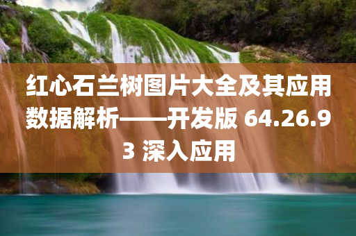 红心石兰树图片大全及其应用数据解析——开发版 64.26.93 深入应用