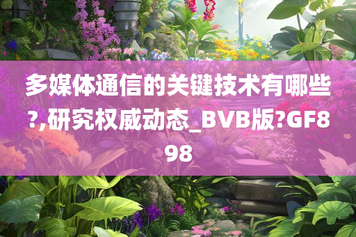 多媒体通信的关键技术有哪些?,研究权威动态_BVB版?GF898