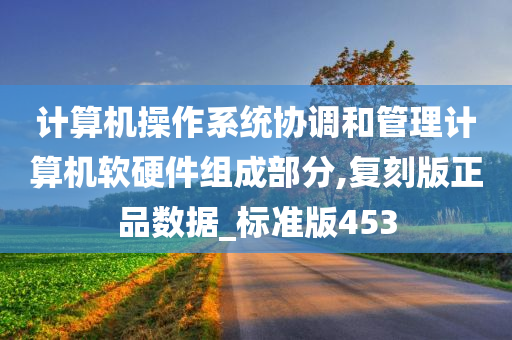 计算机操作系统协调和管理计算机软硬件组成部分,复刻版正品数据_标准版453