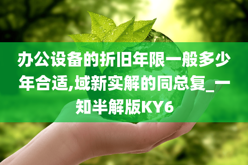 办公设备的折旧年限一般多少年合适,域新实解的同总复_一知半解版KY6