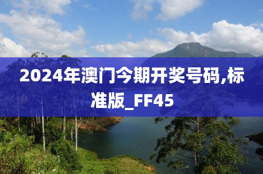 2024年澳门今期开奖号码,标准版_FF45