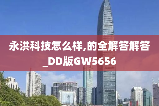 永洪科技怎么样,的全解答解答_DD版GW5656