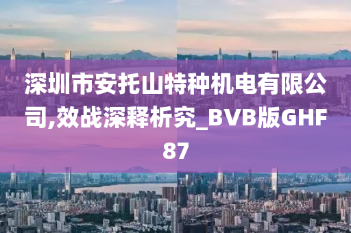 深圳市安托山特种机电有限公司,效战深释析究_BVB版GHF87