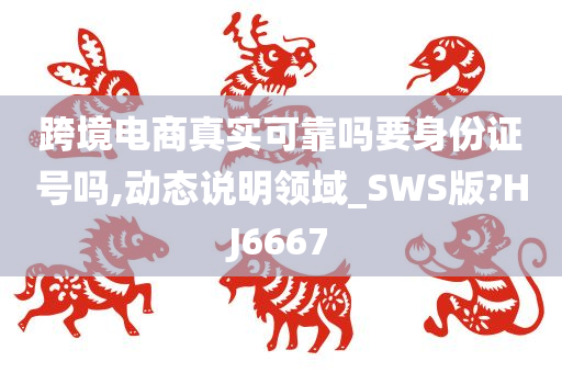 跨境电商真实可靠吗要身份证号吗,动态说明领域_SWS版?HJ6667