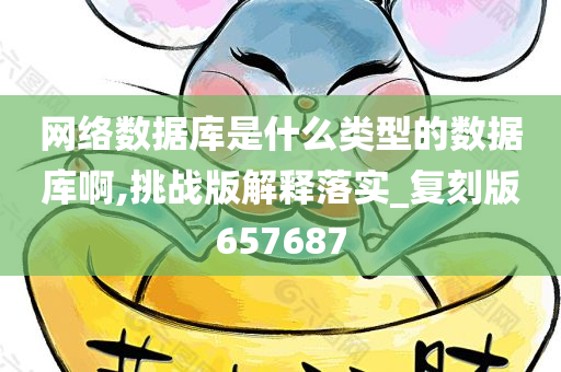 网络数据库是什么类型的数据库啊,挑战版解释落实_复刻版657687