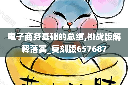 电子商务基础的总结,挑战版解释落实_复刻版657687