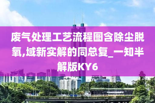 废气处理工艺流程图含除尘脱氧,域新实解的同总复_一知半解版KY6