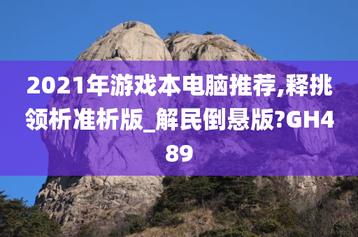 2021年游戏本电脑推荐,释挑领析准析版_解民倒悬版?GH489