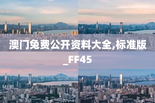 澳门兔费公开资料大全,标准版_FF45