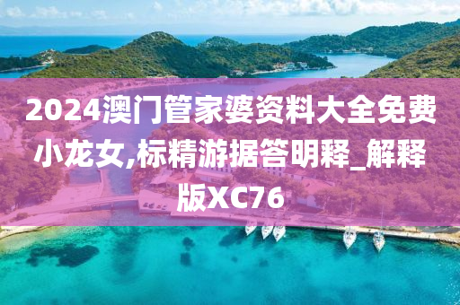 2024澳门管家婆资料大全免费小龙女,标精游据答明释_解释版XC76