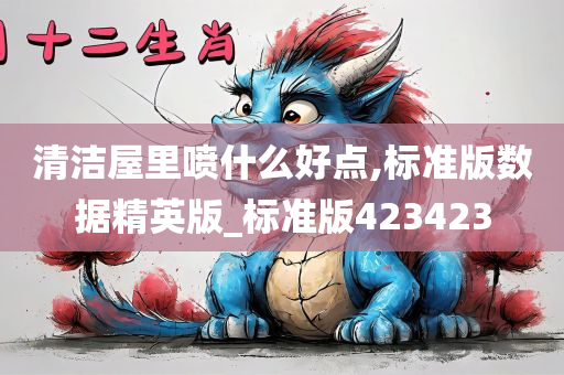 清洁屋里喷什么好点,标准版数据精英版_标准版423423