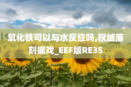 氧化铁可以与水反应吗,权域落刻据戏_EEF版RE35