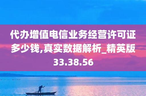 代办增值电信业务经营许可证多少钱,真实数据解析_精英版33.38.56