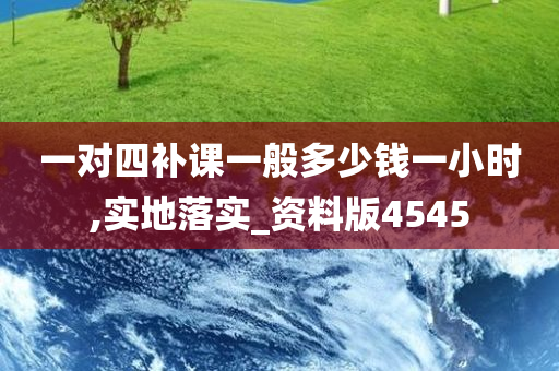 一对四补课一般多少钱一小时,实地落实_资料版4545