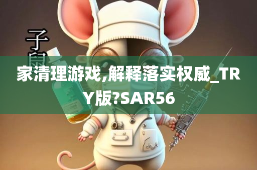 家清理游戏,解释落实权威_TRY版?SAR56