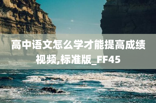 高中语文怎么学才能提高成绩视频,标准版_FF45