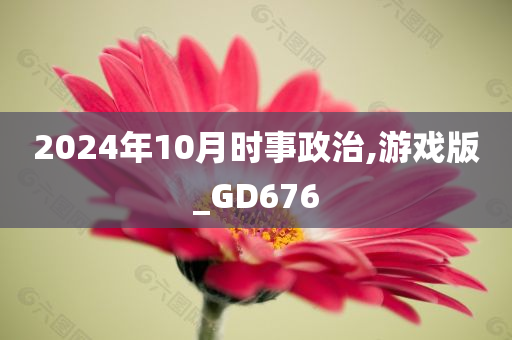 2024年10月时事政治,游戏版_GD676