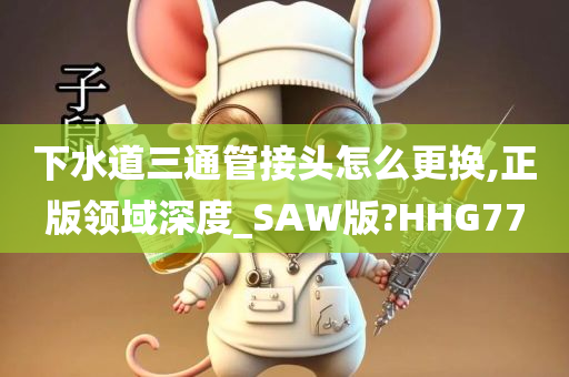 下水道三通管接头怎么更换,正版领域深度_SAW版?HHG77