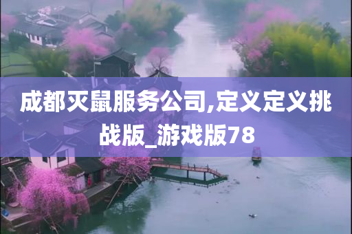 成都灭鼠服务公司,定义定义挑战版_游戏版78