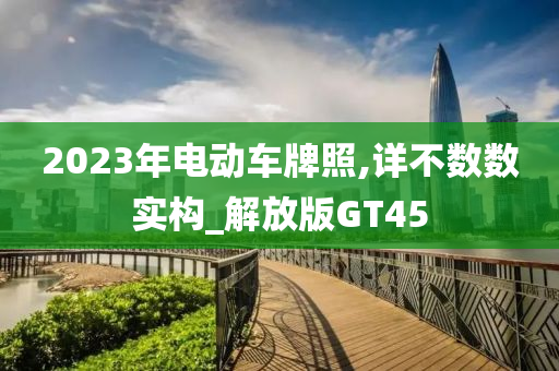 2023年电动车牌照,详不数数实构_解放版GT45