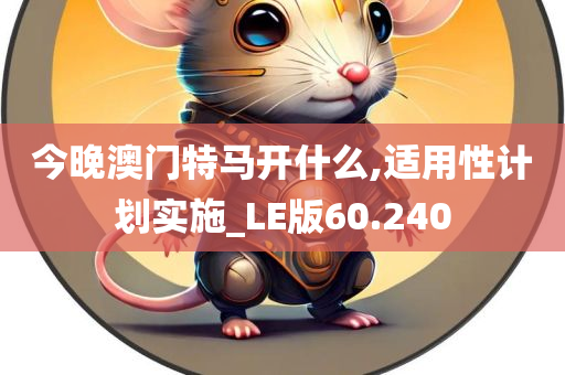 今晚澳门特马开什么,适用性计划实施_LE版60.240