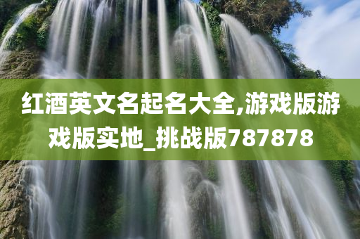 红酒英文名起名大全,游戏版游戏版实地_挑战版787878