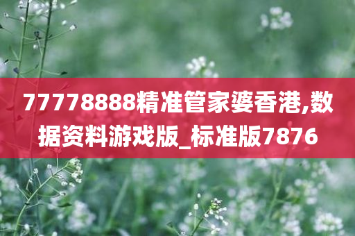 77778888精准管家婆香港,数据资料游戏版_标准版7876