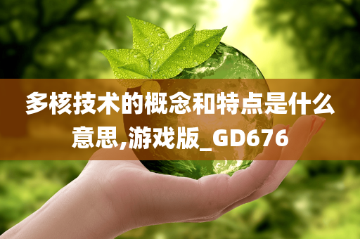 多核技术的概念和特点是什么意思,游戏版_GD676