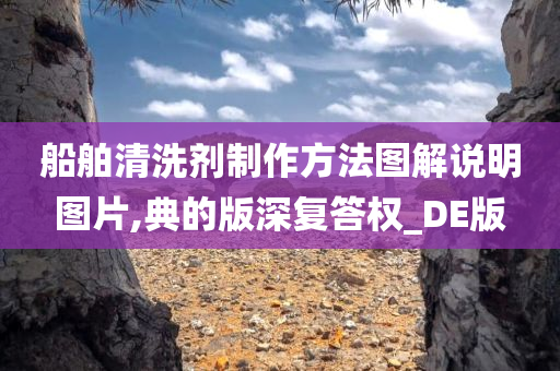 船舶清洗剂制作方法图解说明图片,典的版深复答权_DE版