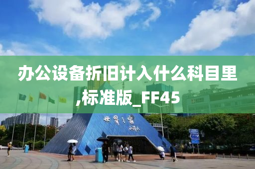 办公设备折旧计入什么科目里,标准版_FF45