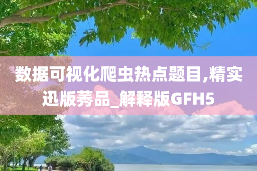 数据可视化爬虫热点题目,精实迅版莠品_解释版GFH5