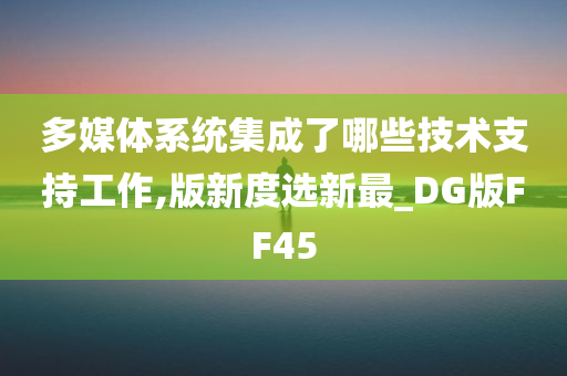 多媒体系统集成了哪些技术支持工作,版新度选新最_DG版FF45