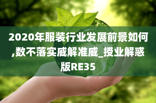 2020年服装行业发展前景如何,数不落实威解准威_授业解惑版RE35