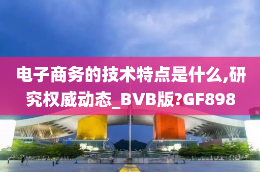 电子商务的技术特点是什么,研究权威动态_BVB版?GF898